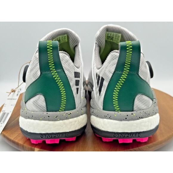 ADIDAS CodeChaos 25 BOA Spikeless Golf Shoes Men\'s 14 White Pink IG8705 main image 12